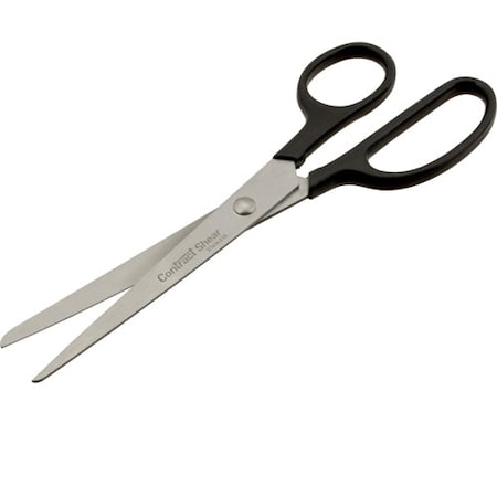 Allpoints Scissors, 7" , Blk Cast Handles 1391099
